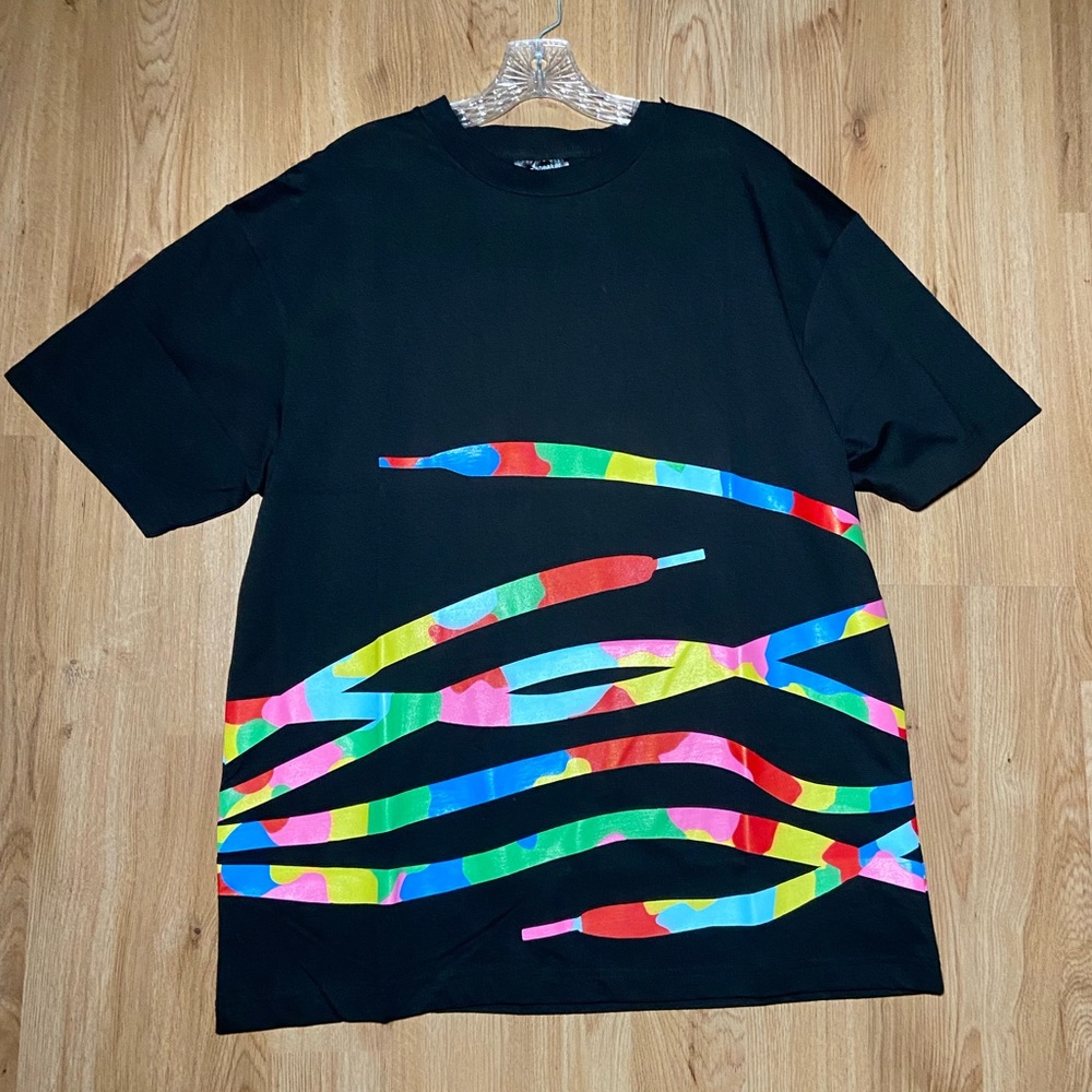 Vintage Sneaker Pimps shoe laces t-shirt mens size XL